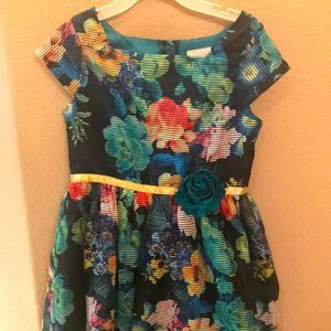 Elegant flower dress for girls formal